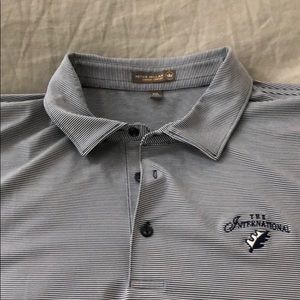 Peter Millar performance golf shirt